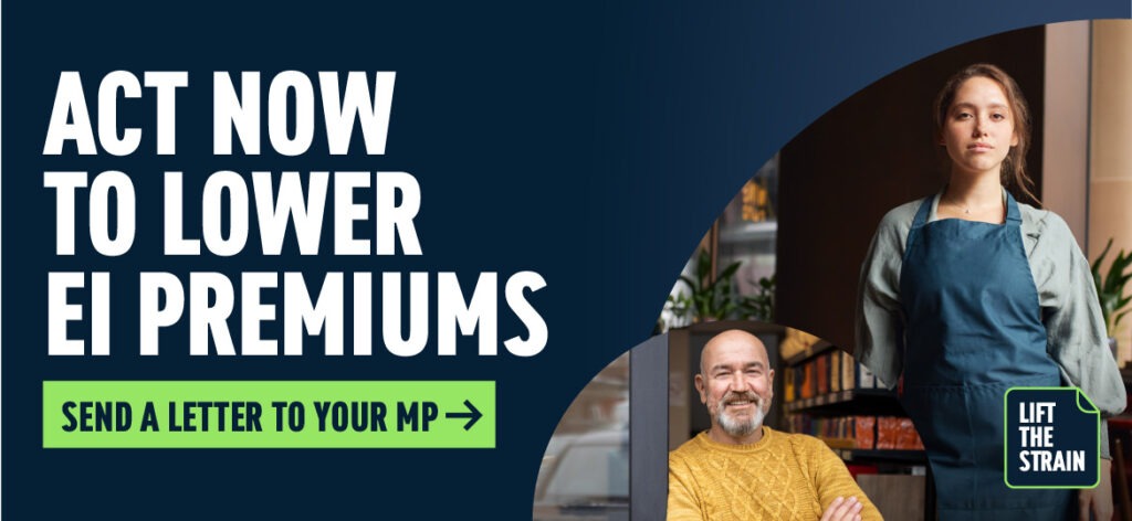 Act Now to lower EI Premiums